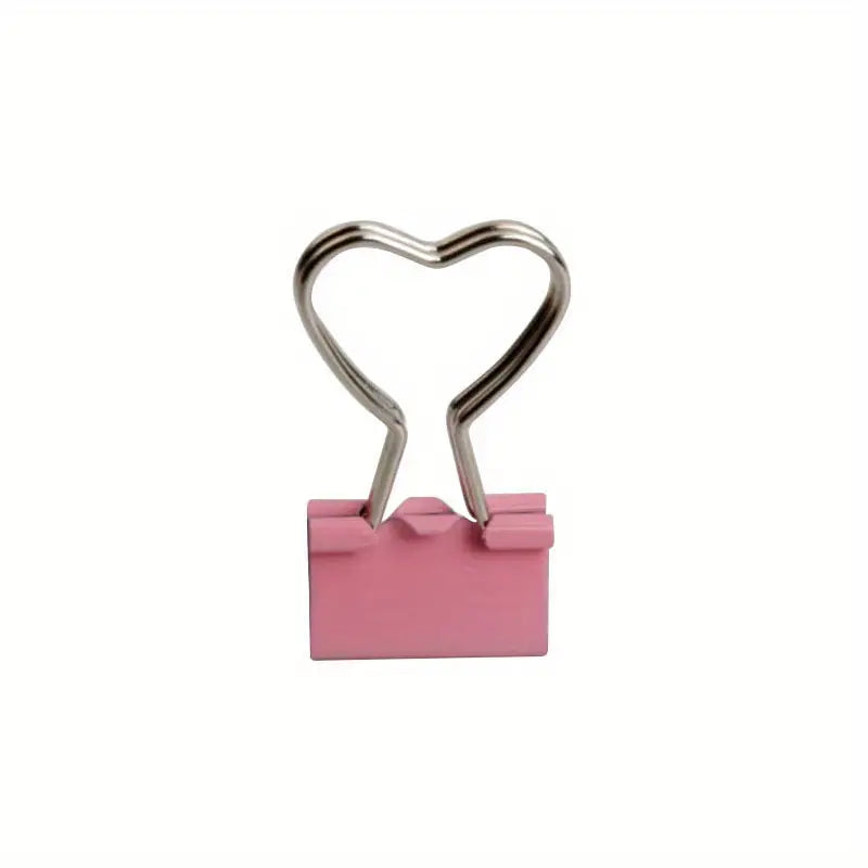 Heart-Shaped Binder Clip