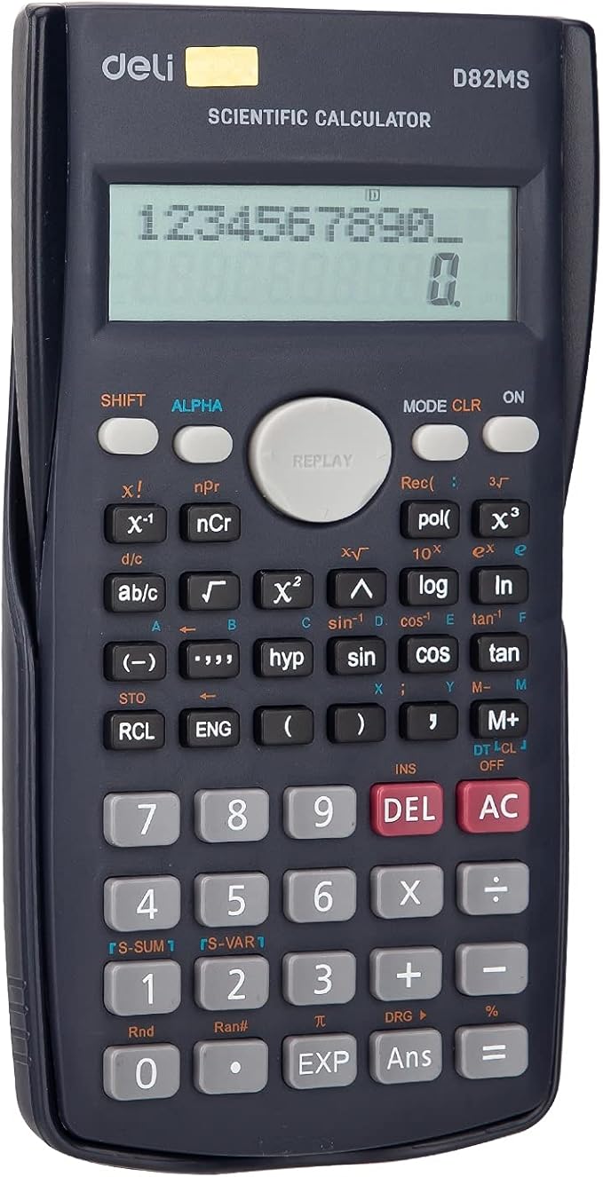 Scientific Calculator - Charcoal Style